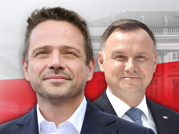 Rafał Trzaskowski i Andrzej Duda