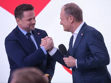 Rafał Trzaskowski i Donald Tusk