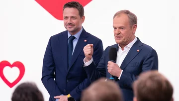 Rafał Trzaskowski i Donald Tusk