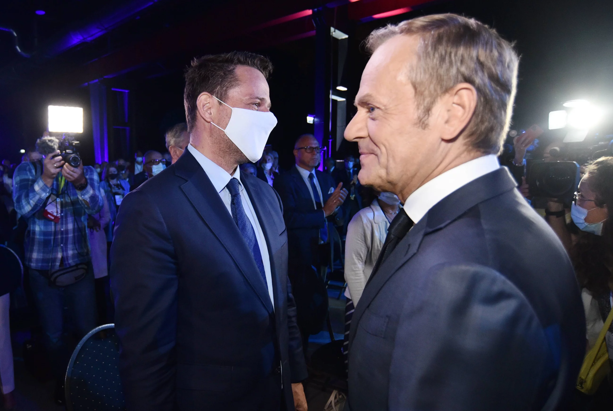 Rafał Trzaskowski i Donald Tusk