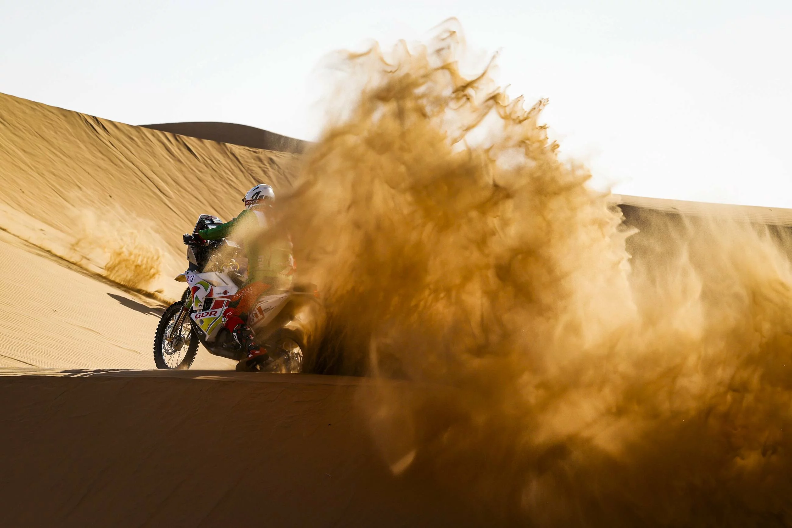 Pierre Cherpin podczas Rajdu Dakar