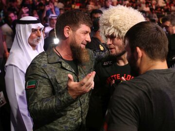 Ramzan Kadyrow w Abu Zabi, 2019 rok