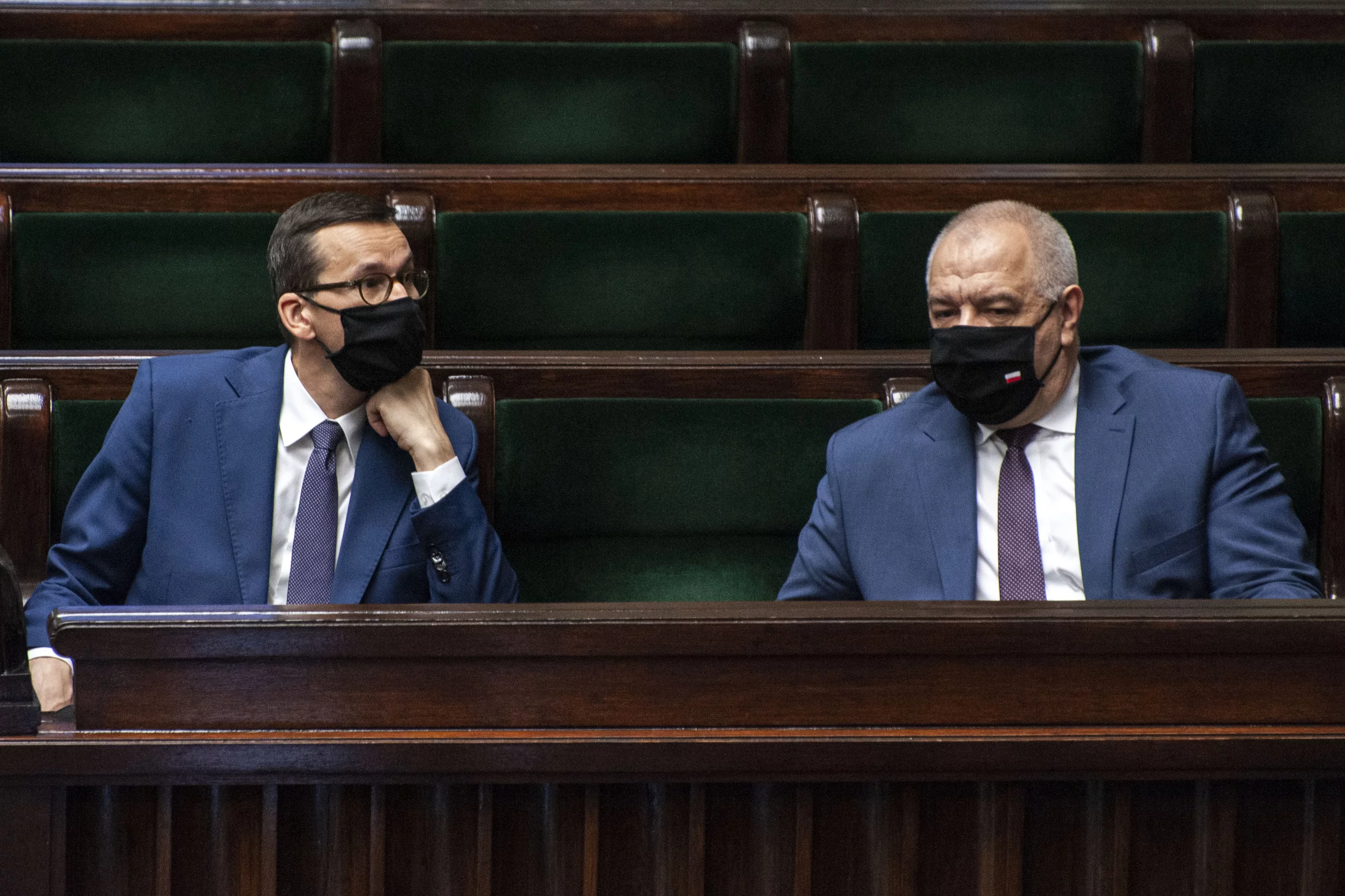 Mateusz Morawiecki i Jacek Sasin