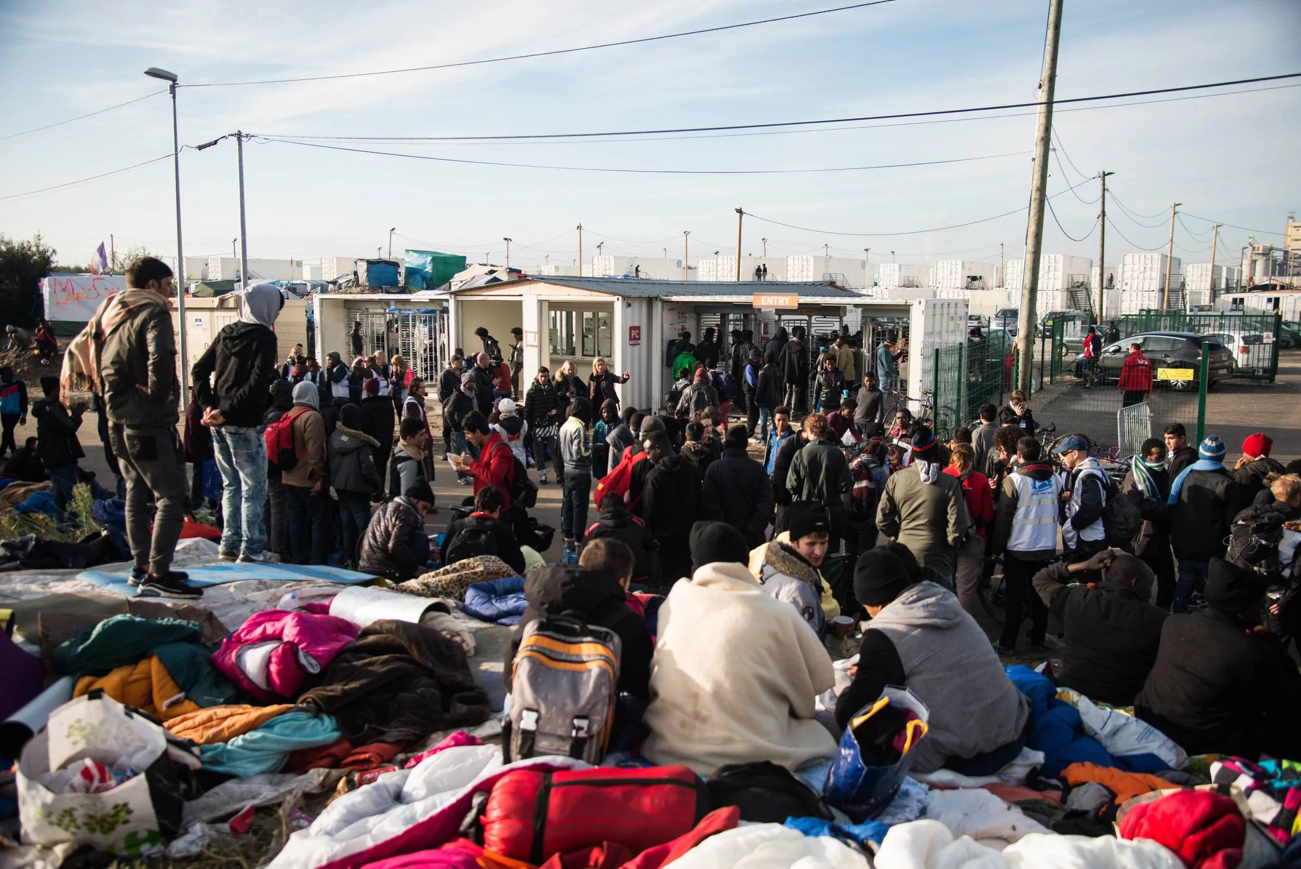 Obóz dla uchodźców, Calais 2016