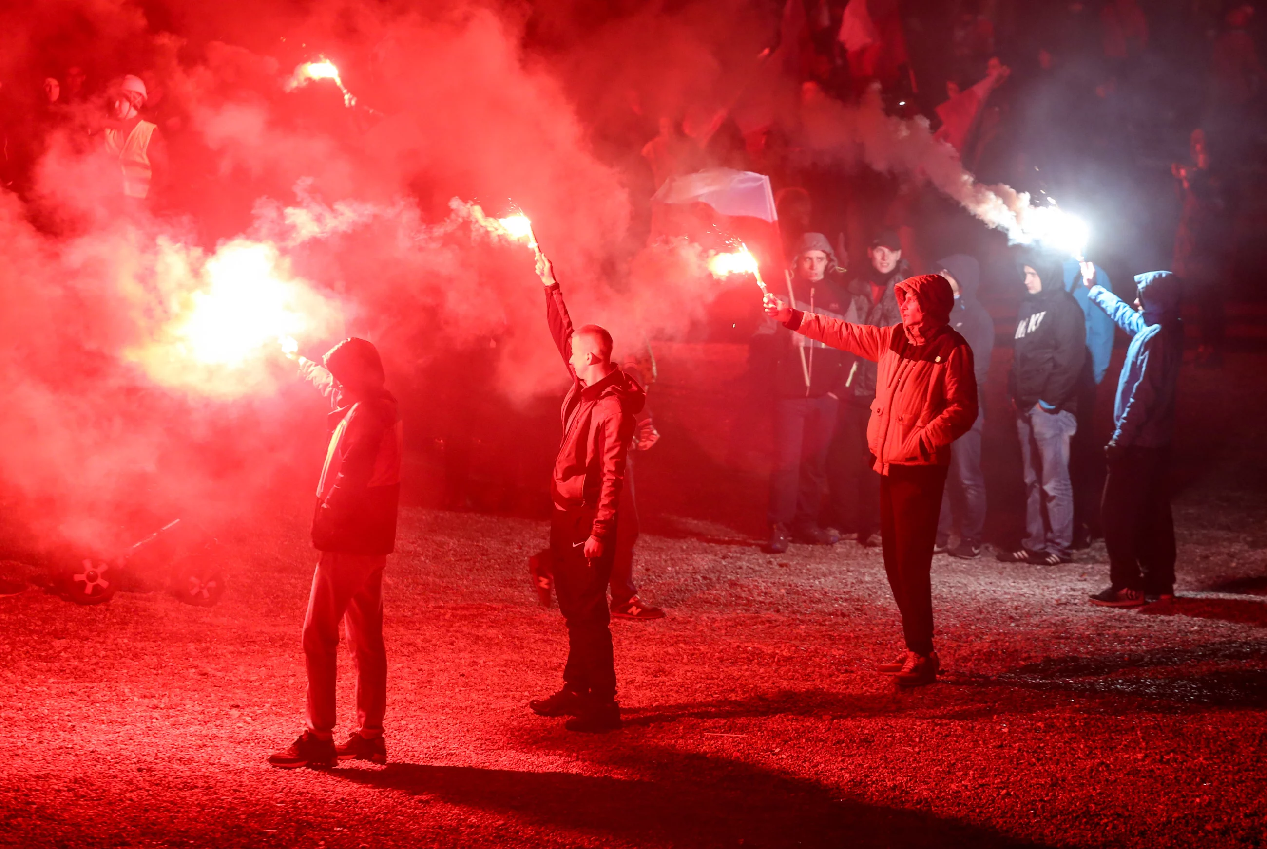 Zdjęcie z Marszu Niepodległości 11.11.2017