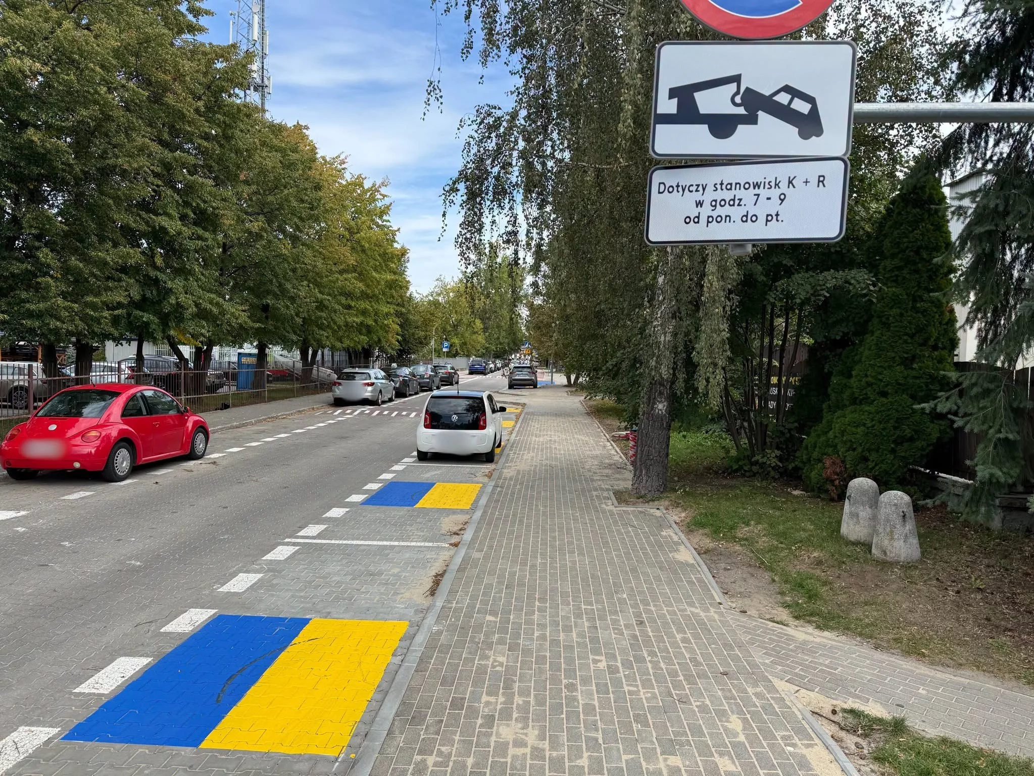 Niedokończone miejsca K+R w Raszynie