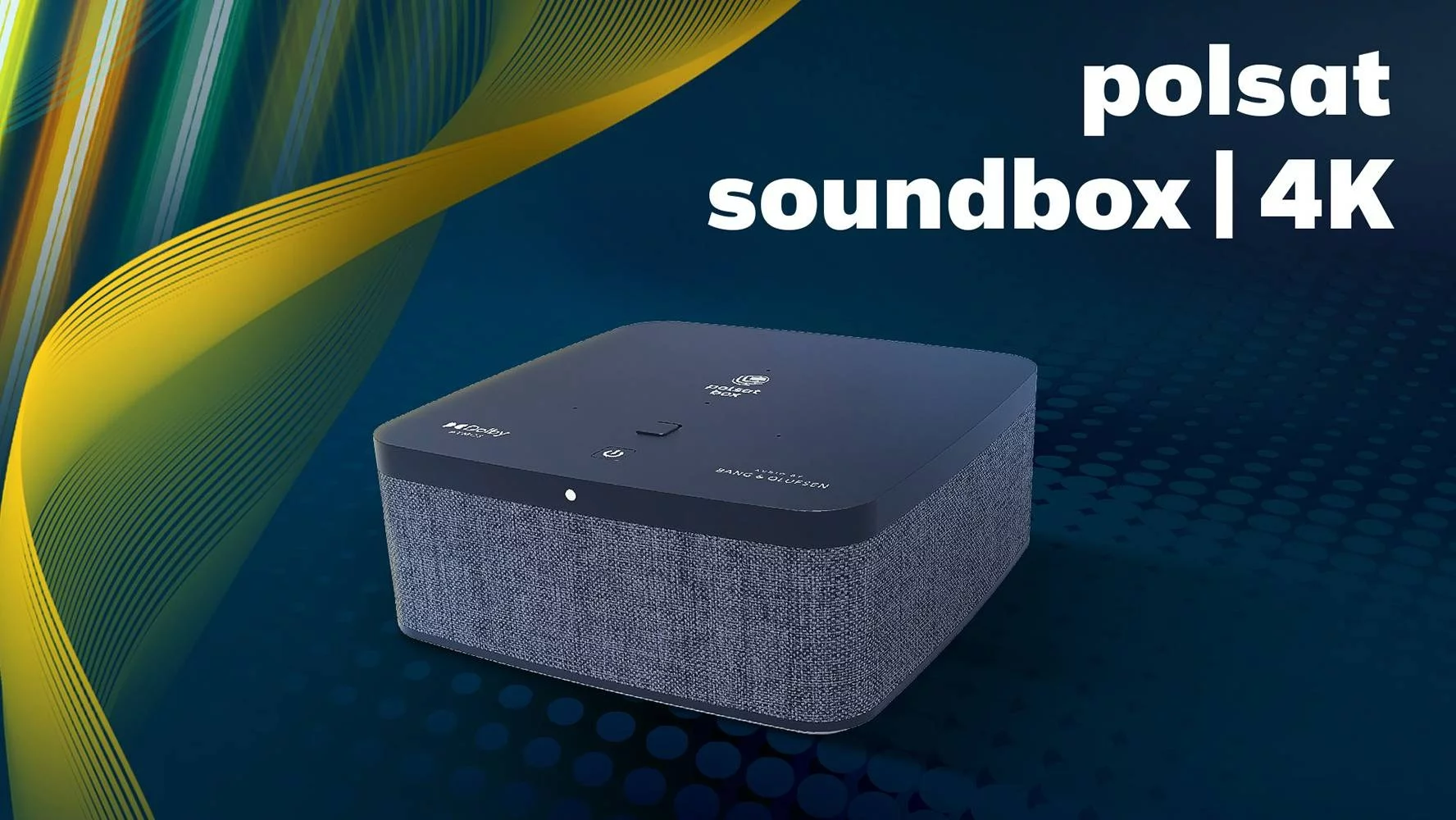 Nowy dekoder polsat soundbox 4K z Dolby Atmos® i wbudowanymi głośnikami