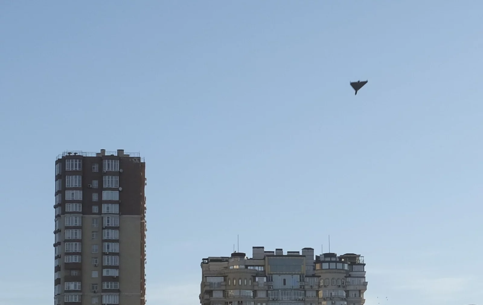 Kijów zaatakowany dronami kamikadze