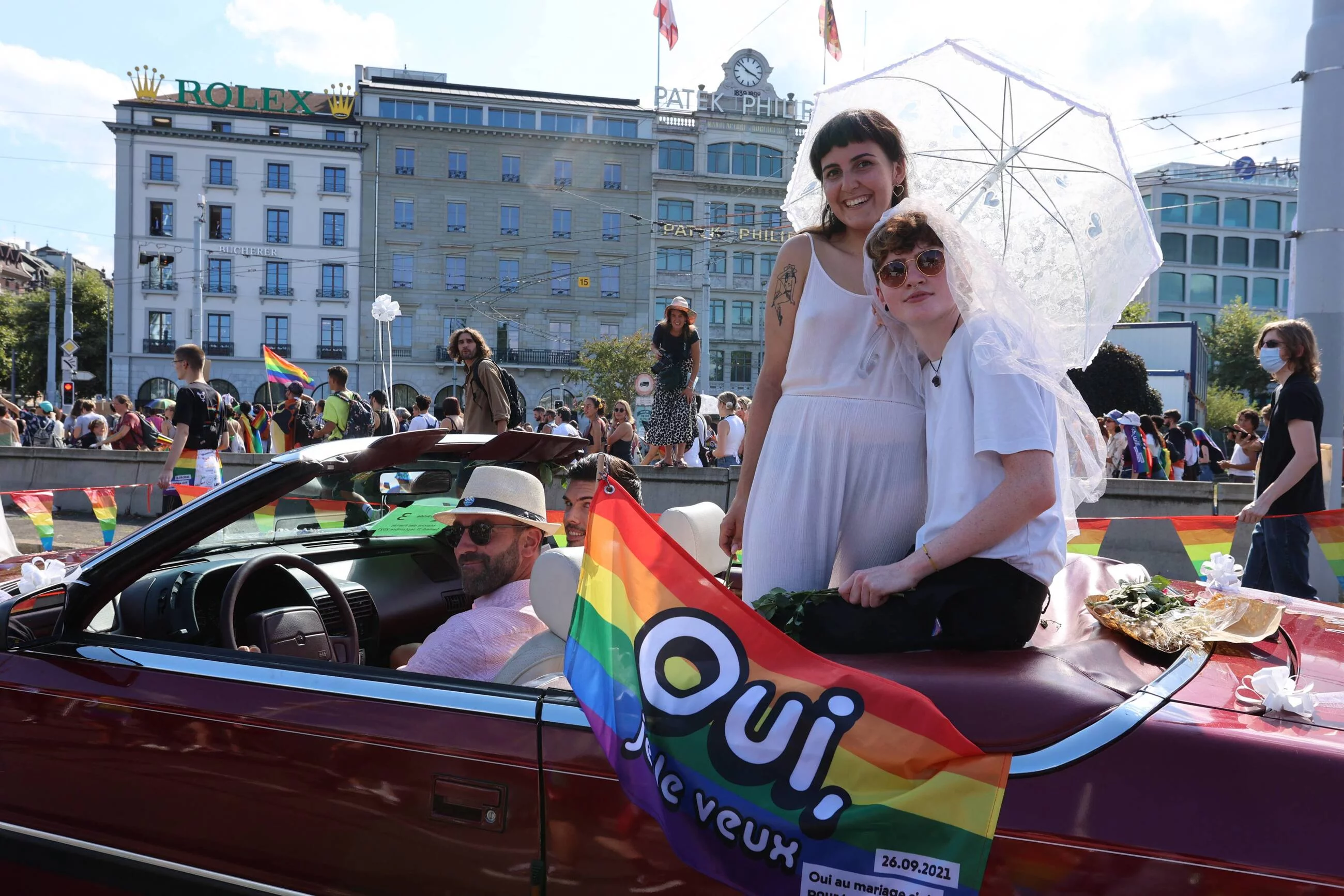 Referendum ws. małżeństw LGBT w Szwajcarii. Wrześniowa demonstracja w Genewie