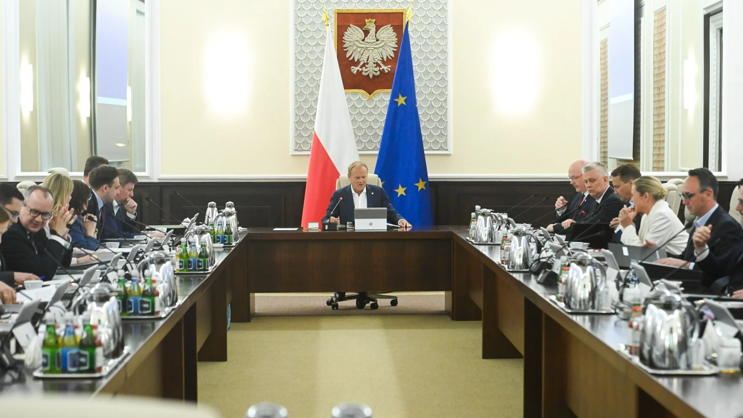 Posiedzenie rządu Donalda Tuska