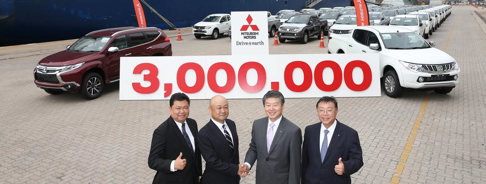 Rekord fabryki Mitsubishi - 3 miliony wyeksportowanych aut