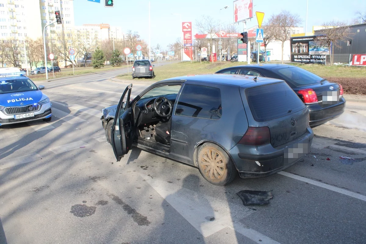 Auto zatrzymanego we Włocławku kierowcy