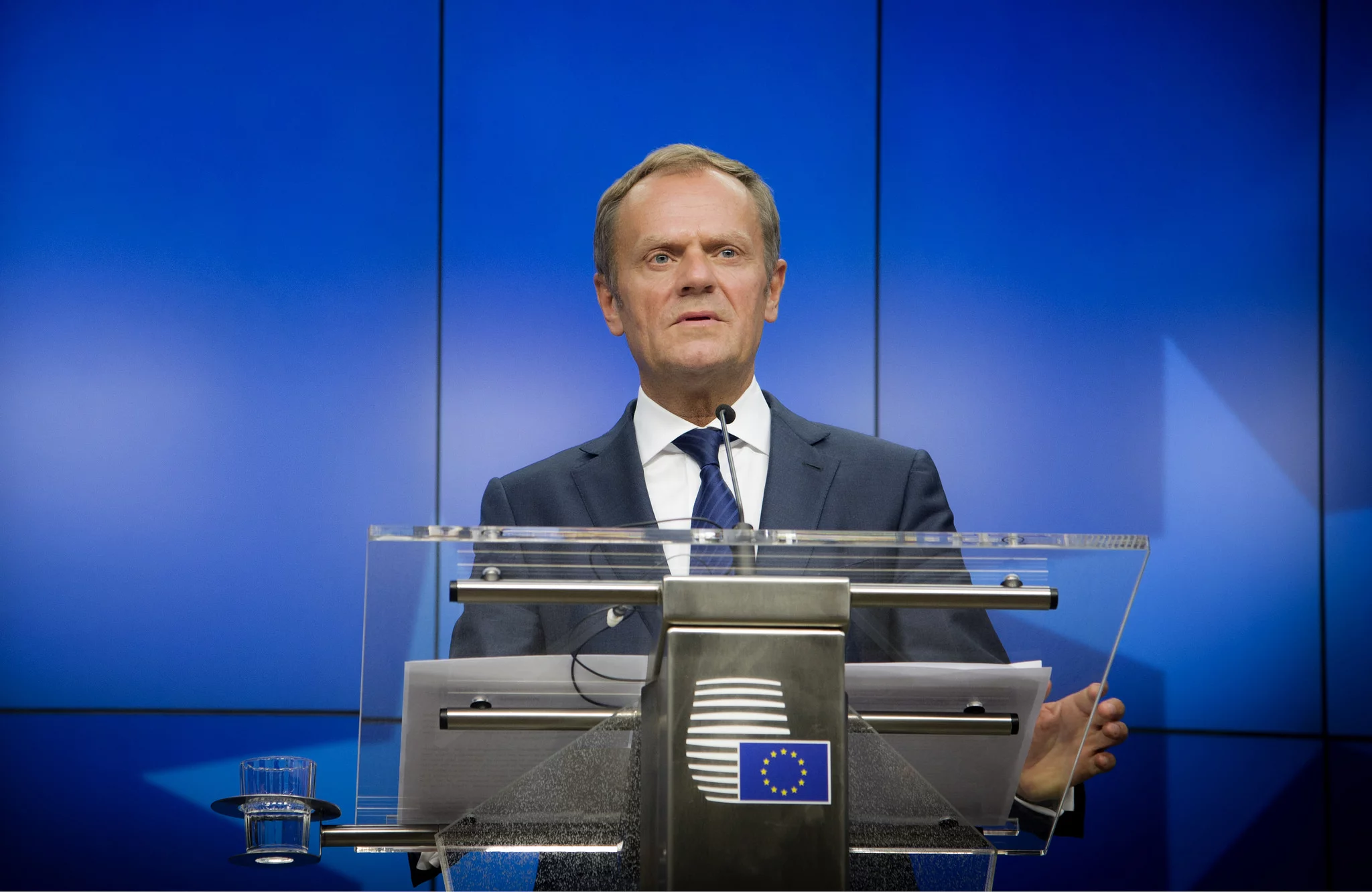 Przewodniczący Rady Europejskiej Donald Tusk