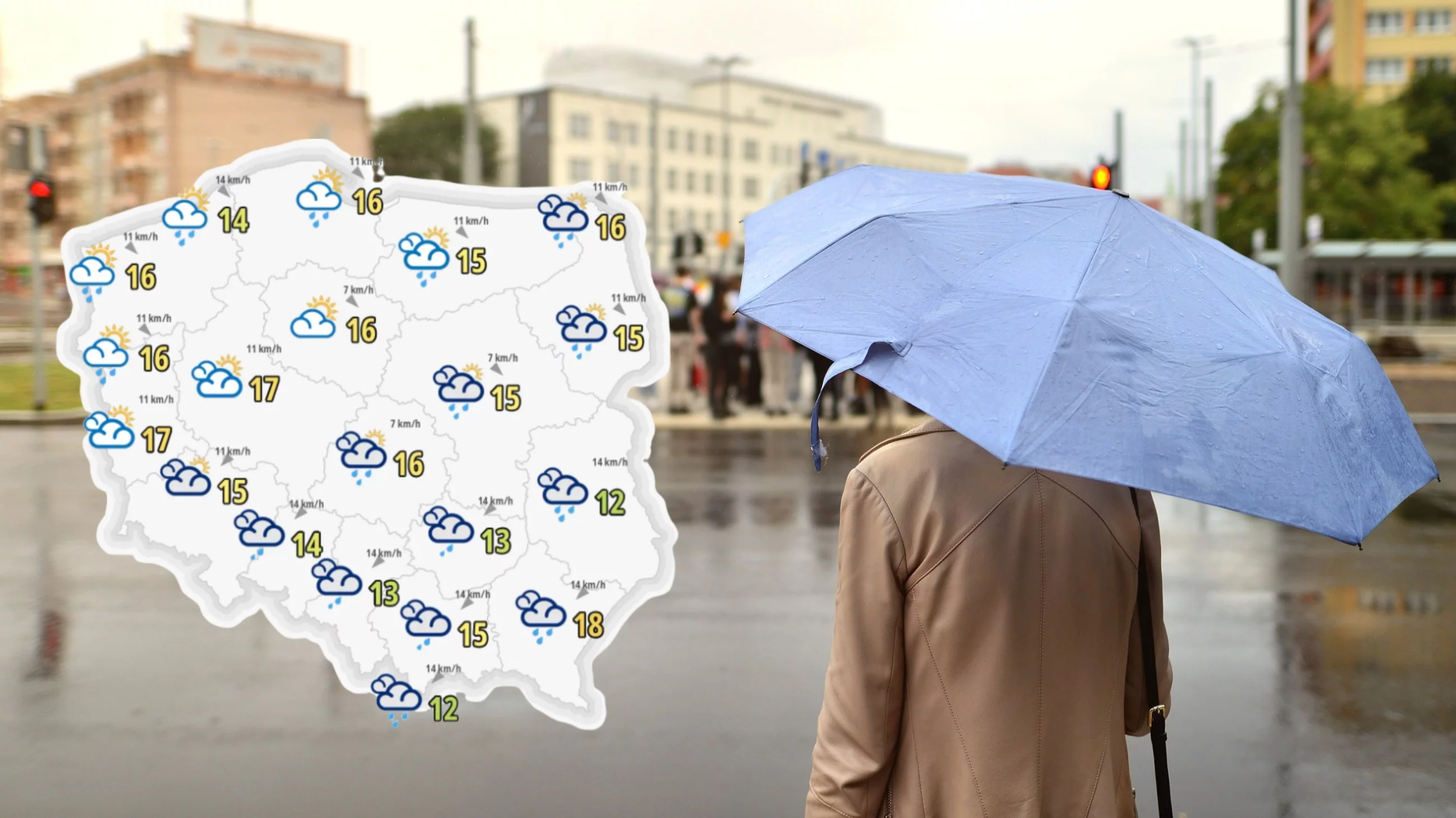 Rekordowe temperatury już za nami. Nadciąga zimny i mokry front