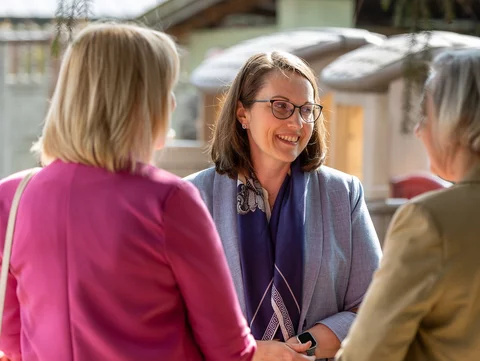 Minister finansów Magdalena Rzeczkowska w Ząbkach