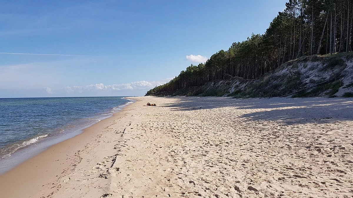 Plaża w Pleśnej, zdjęcie ilustracyjne