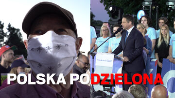 Reportaż z wieczoru wyborczego Rafała Trzaskowskiego