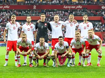Reprezentacja Polski przed meczem z Anglią