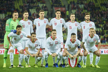 Reprezentacja Polski przed meczem z Czechami