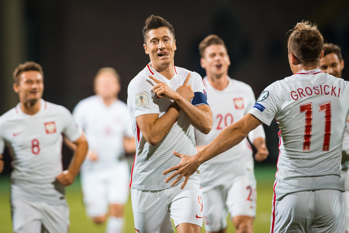 Reprezentacja Polski w meczu z Armenią