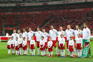 Reprezentanci Polski przed meczem z Urugwajem