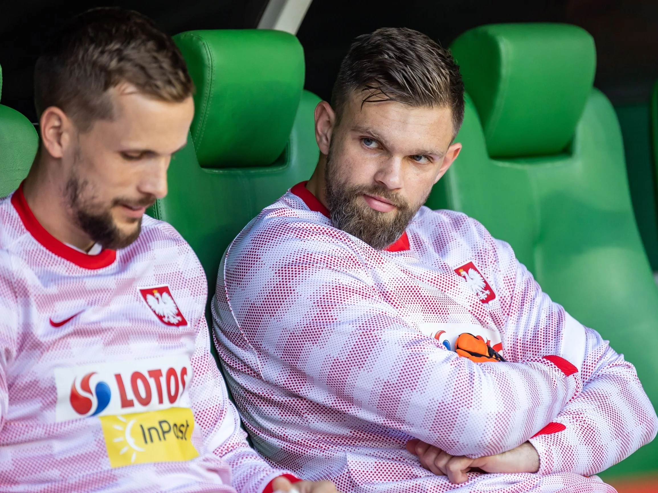 Bartłomiej Drągowski (z prawej)