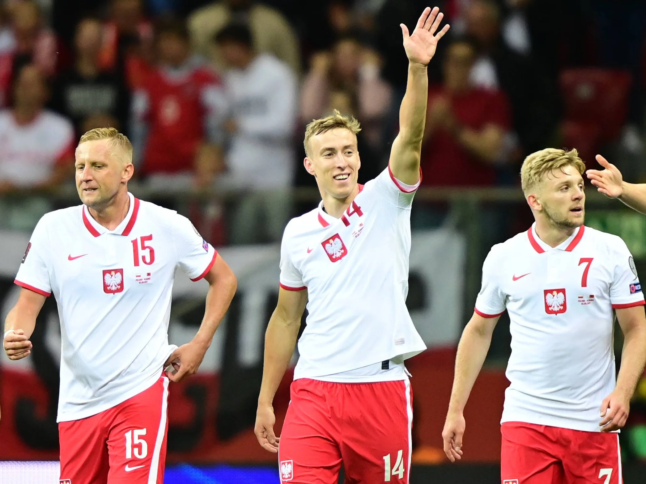 Adam Buksa, Kamil Glik i Kamil Jóźwiak