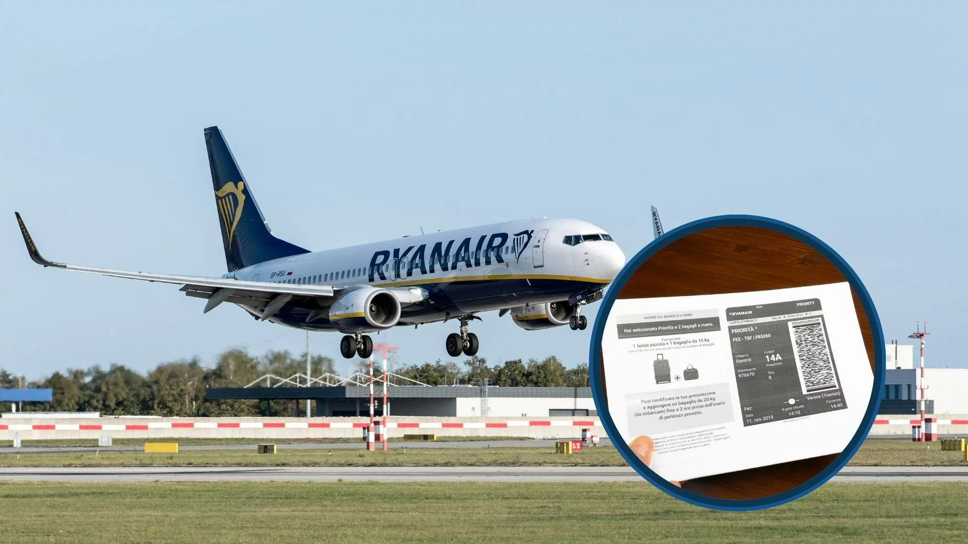 Karta pokładowa Ryanair