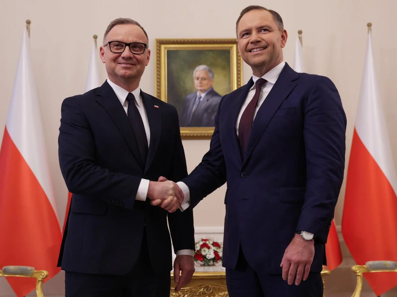 Andrzej Duda i Karol Nawrocki