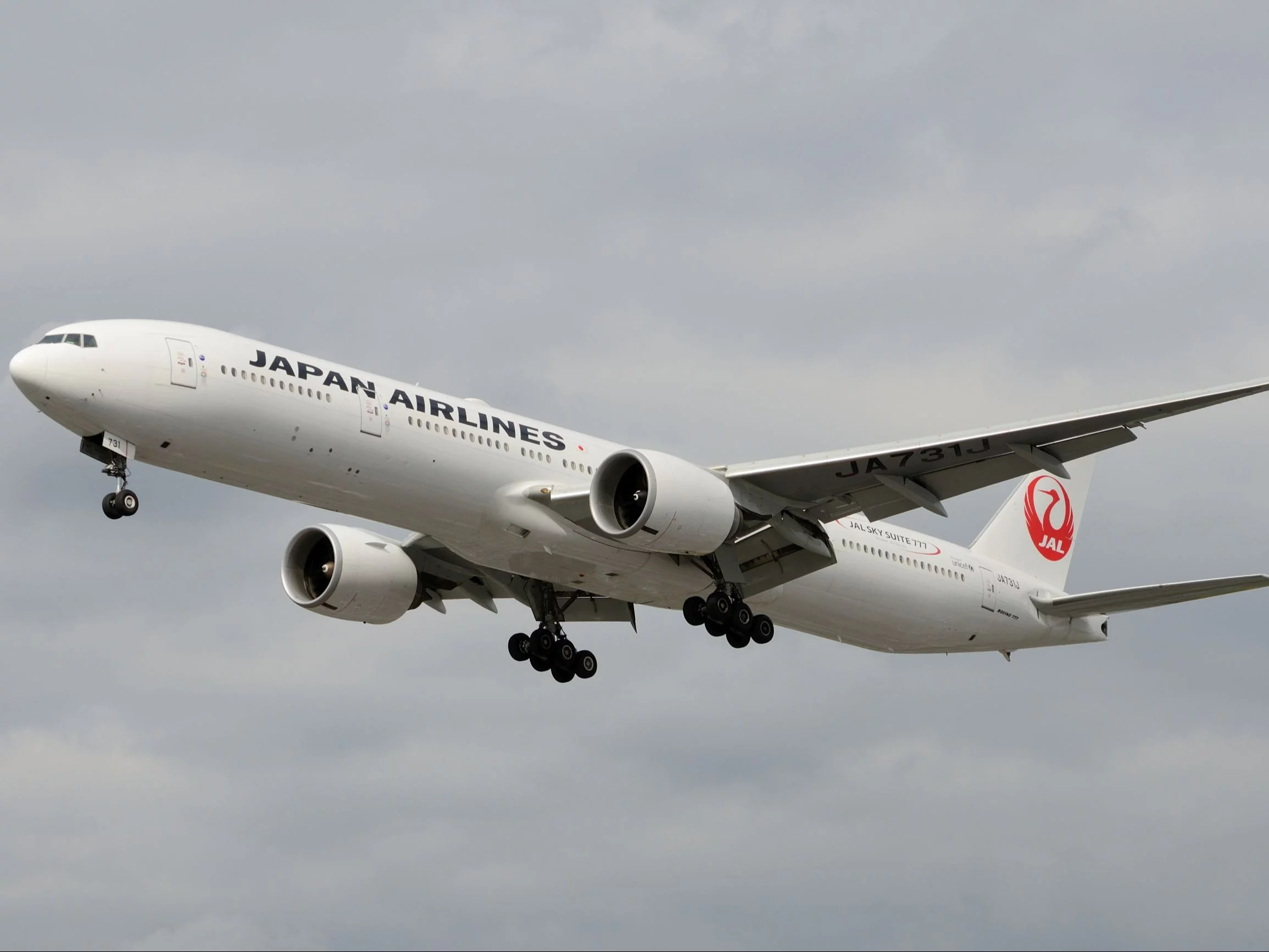 Samolot linii Japan Airlines