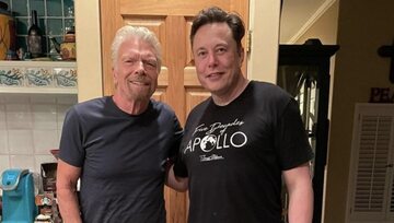 Richard Branson i Elon Musk