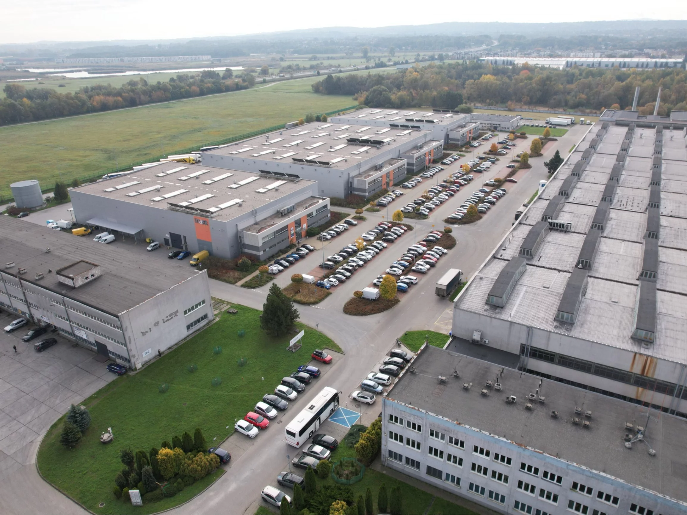 MARR Business Park przy ulicy Nad Drwiną w Krakowie