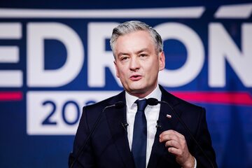 Robert Biedroń na konwencji Bezpieczna Polska 2020 w Świdnicy
