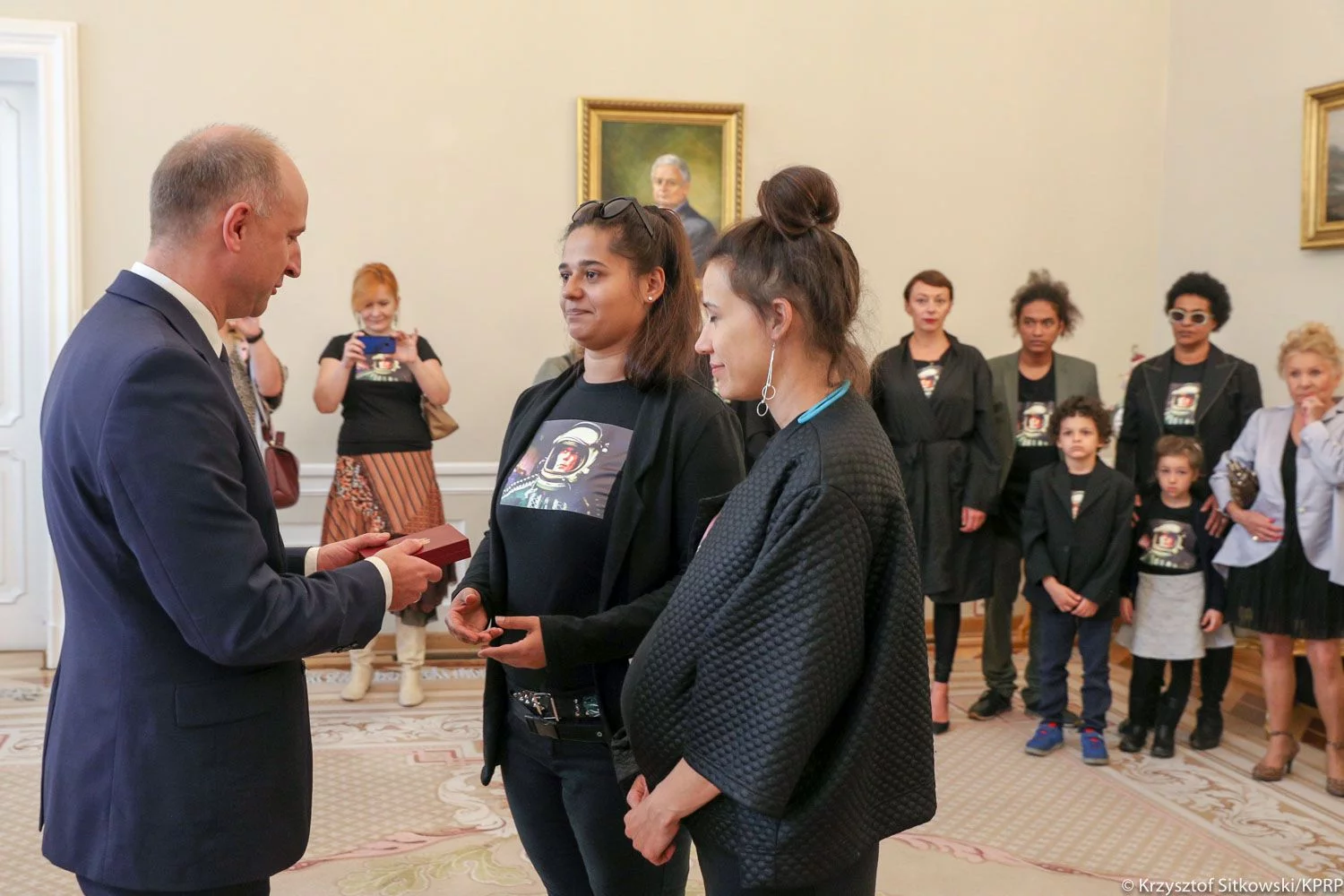 Uroczystość przekazania Orderu Odrodzenia Polski rodzinie Roberta Brylewskiego