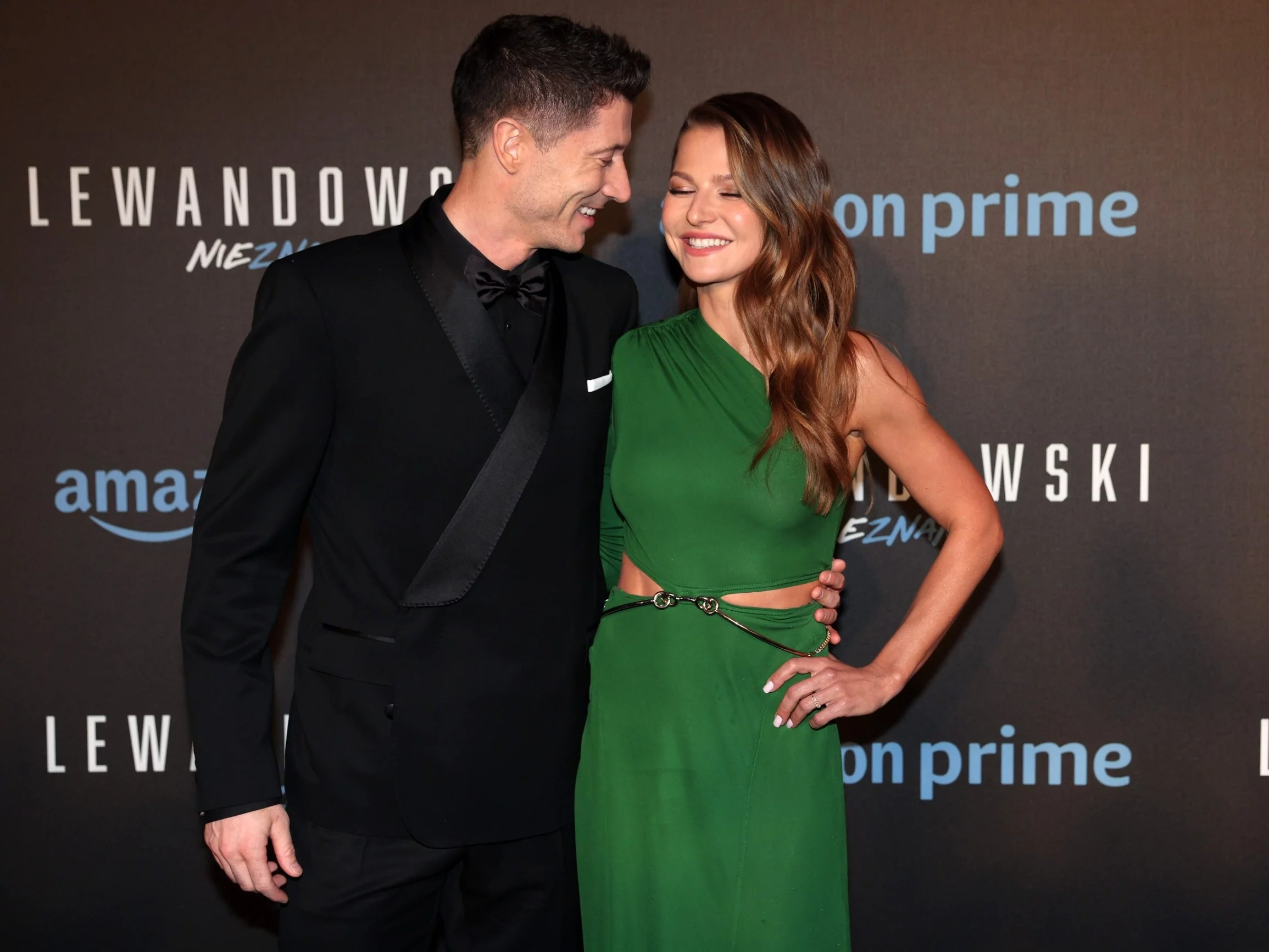 Robert Lewandowski i Anna Lewandowska