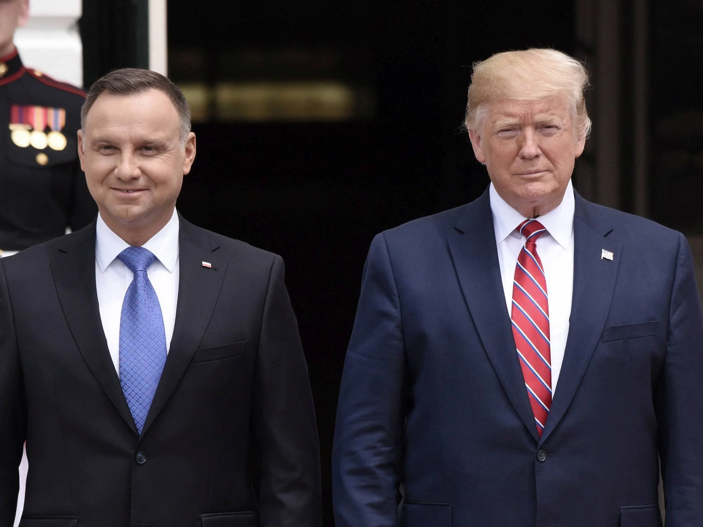 Andrzej Duda i Donald Trump