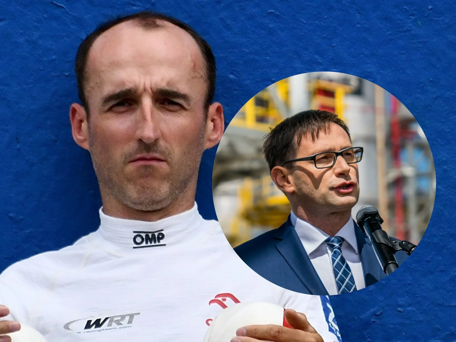 Robert Kubica i Daniel Obajtek