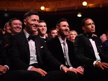 Robert Lewandowski, Lionel Messi, Virgil van Dijk
