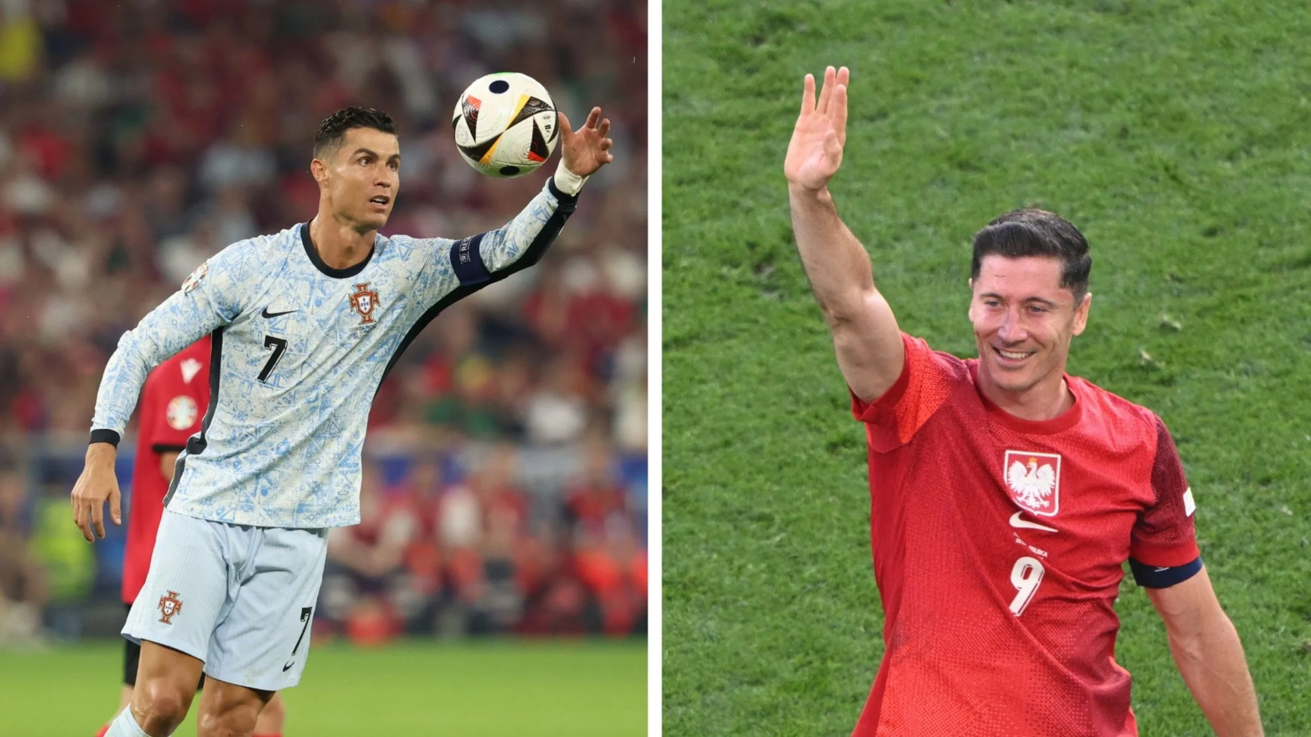 Cristiano Ronaldo i Robert Lewandowski