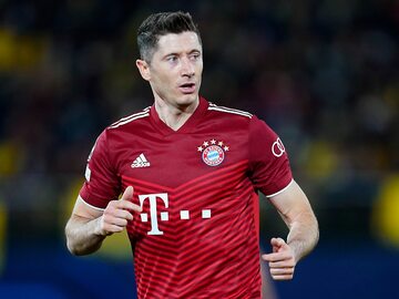 Robert Lewandowski w barwach Bayernu Monachium