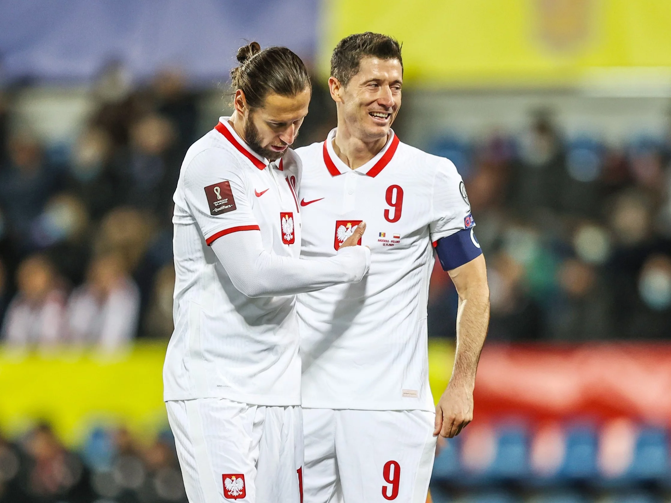 Grzegorz Krychowiak i Robert Lewandowski