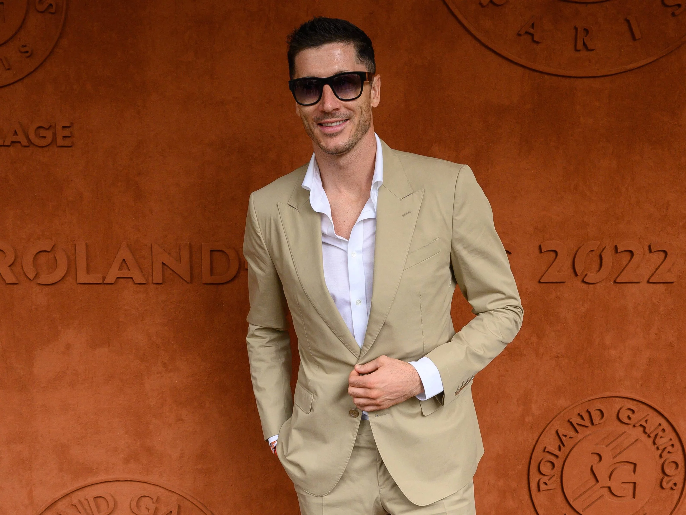 Robert Lewandowski na French Open