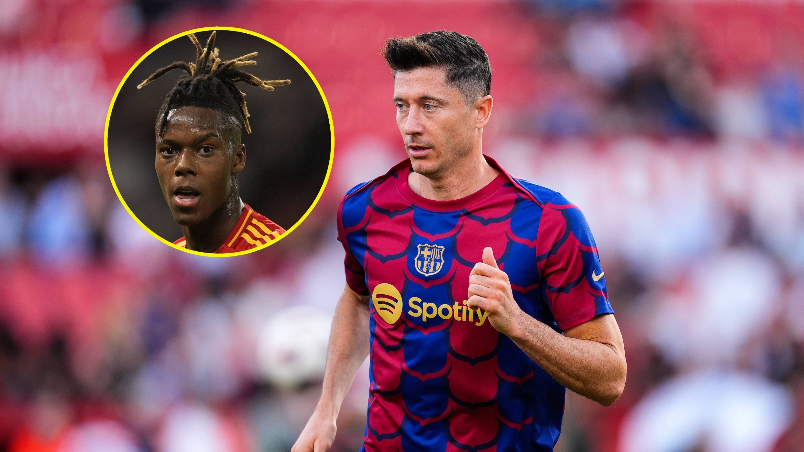 Nico Williams pomoże Robertowi Lewandowskiemu w Barcelonie? „Gorące godziny” – La Liga – Sport Wprost