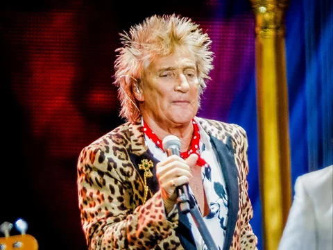 Rod Stewart w 2019 roku