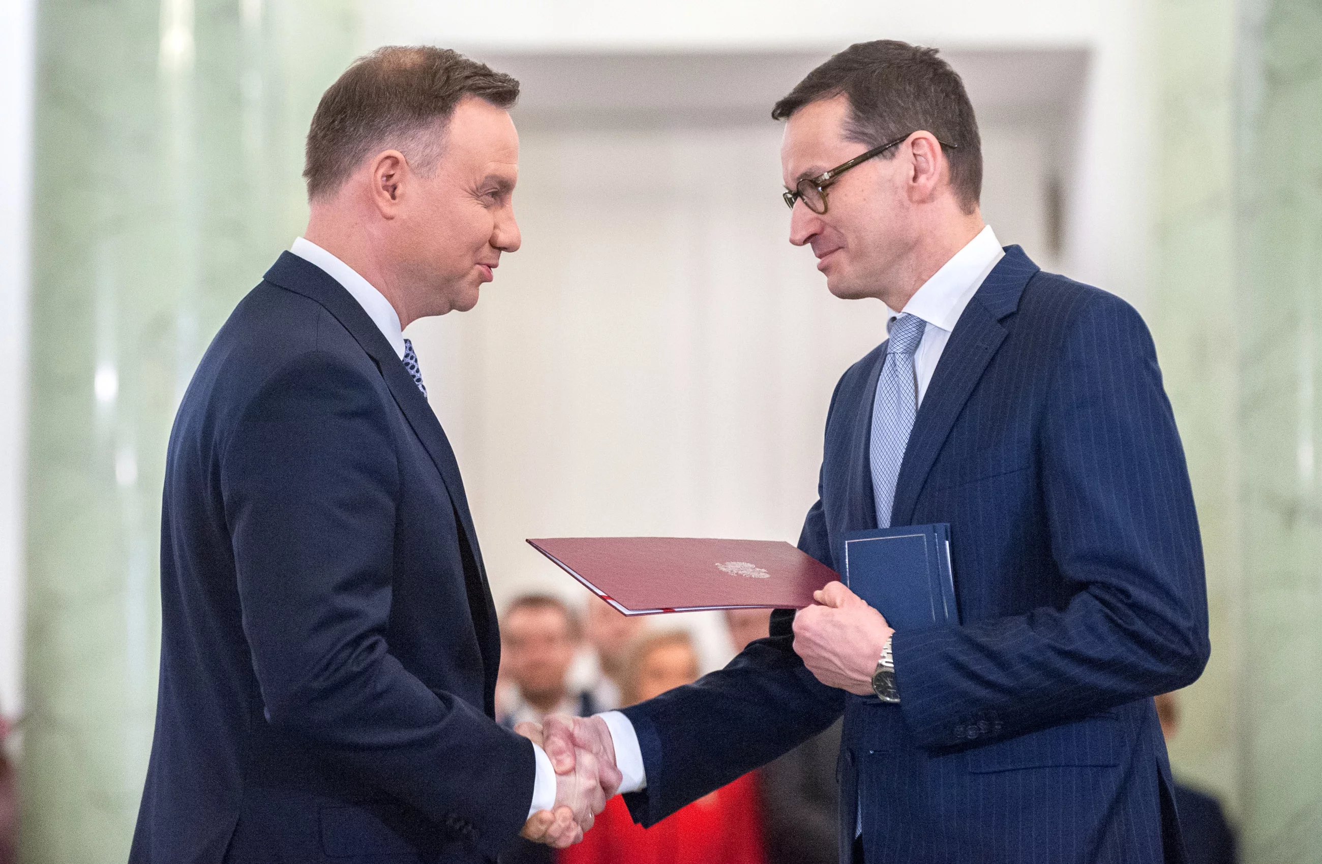 Andrzej Duda i Mateusz Morawiecki