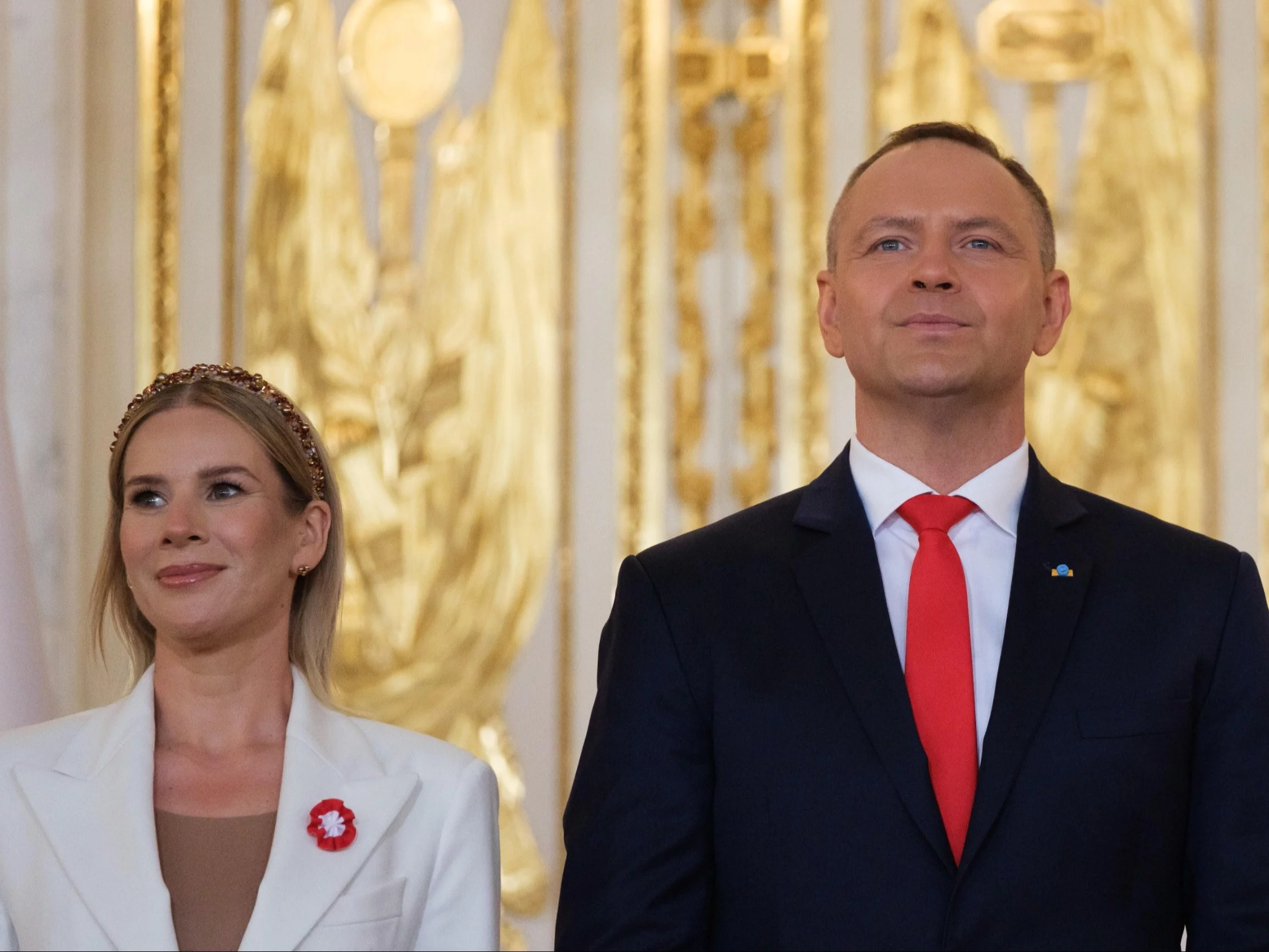 Marta Nawrocka i Karol Nawrocki