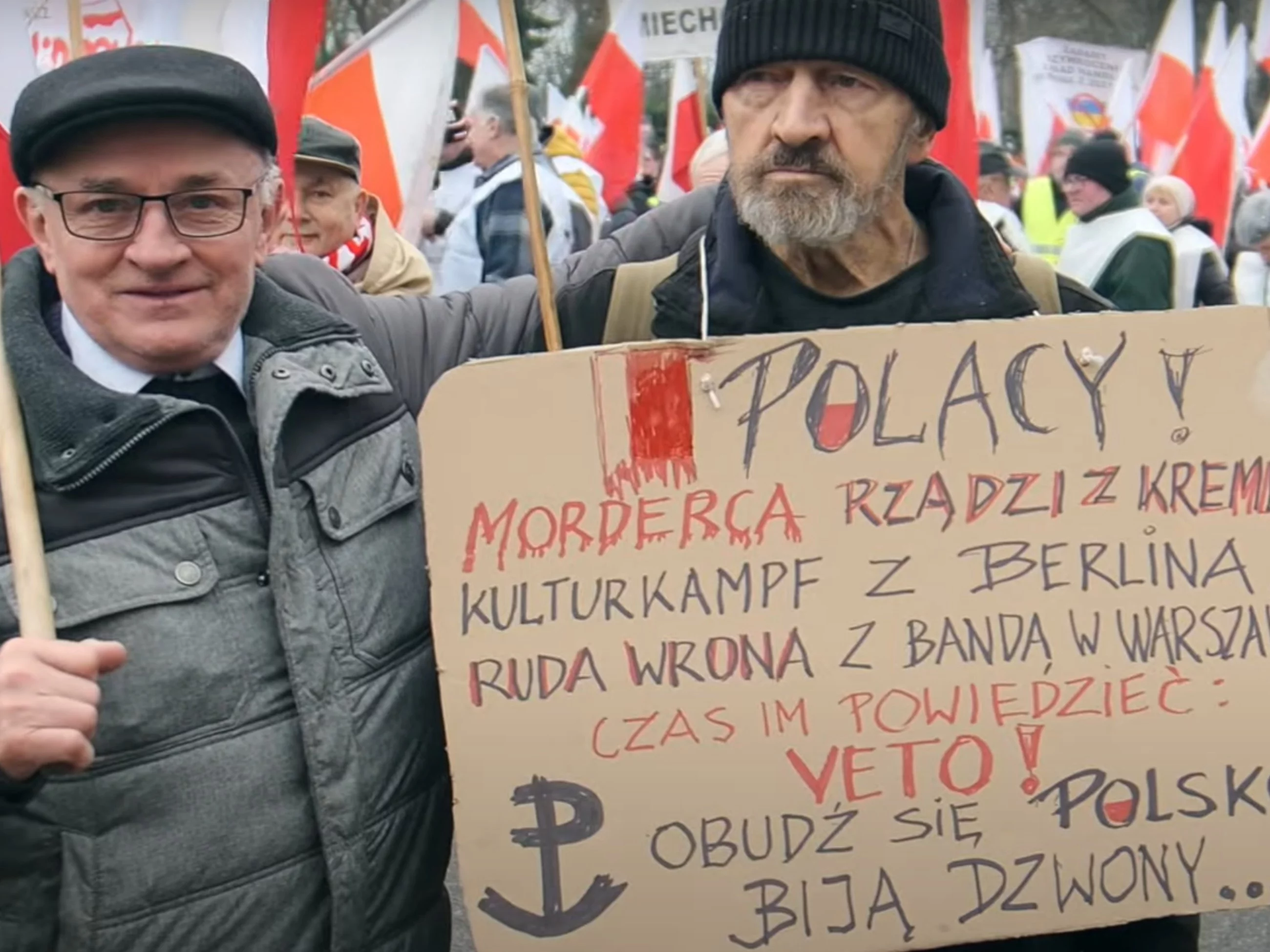 Protest rolników w Warszawie