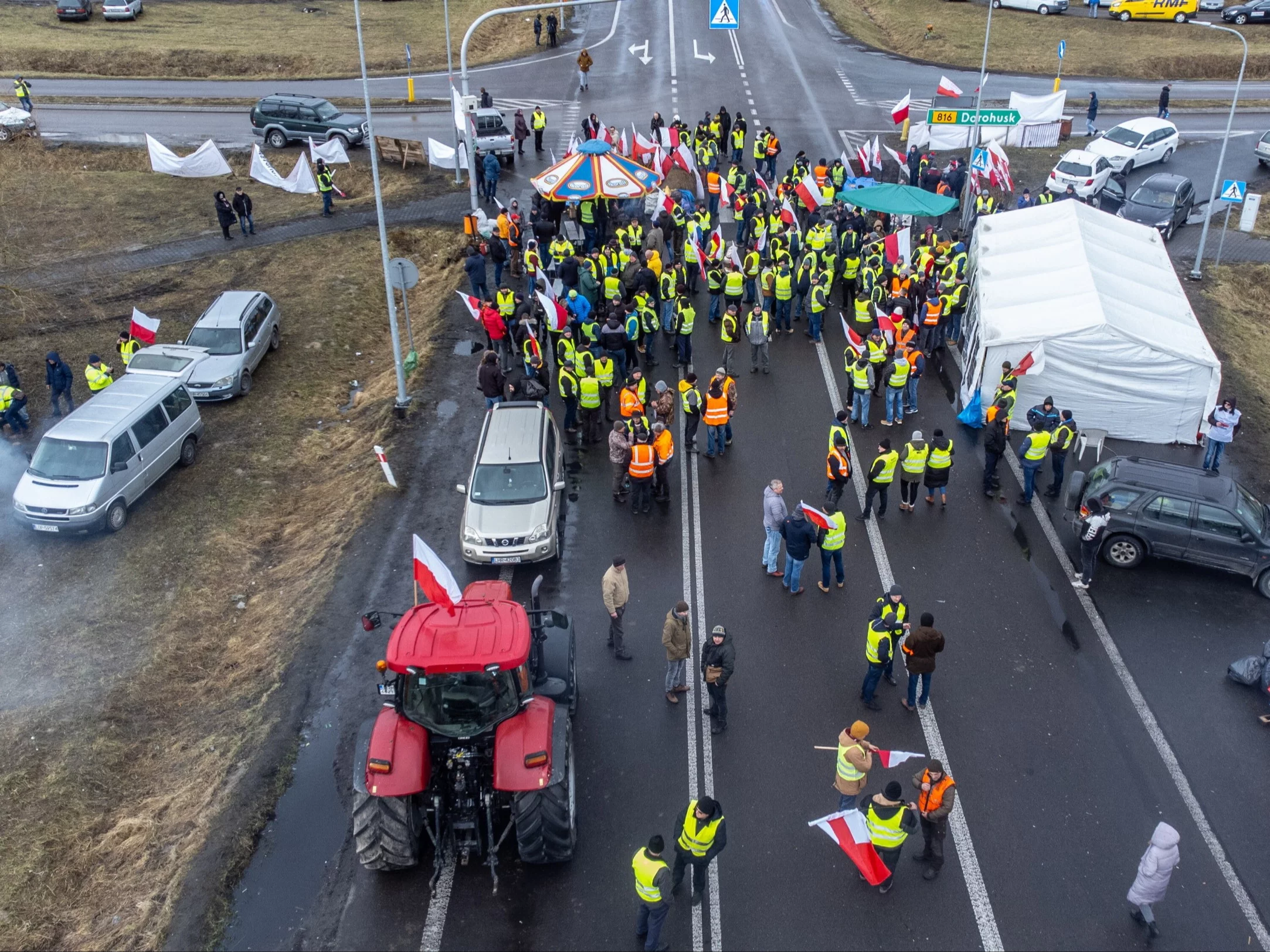 Protest rolników / zdjęcie ilustracyjne