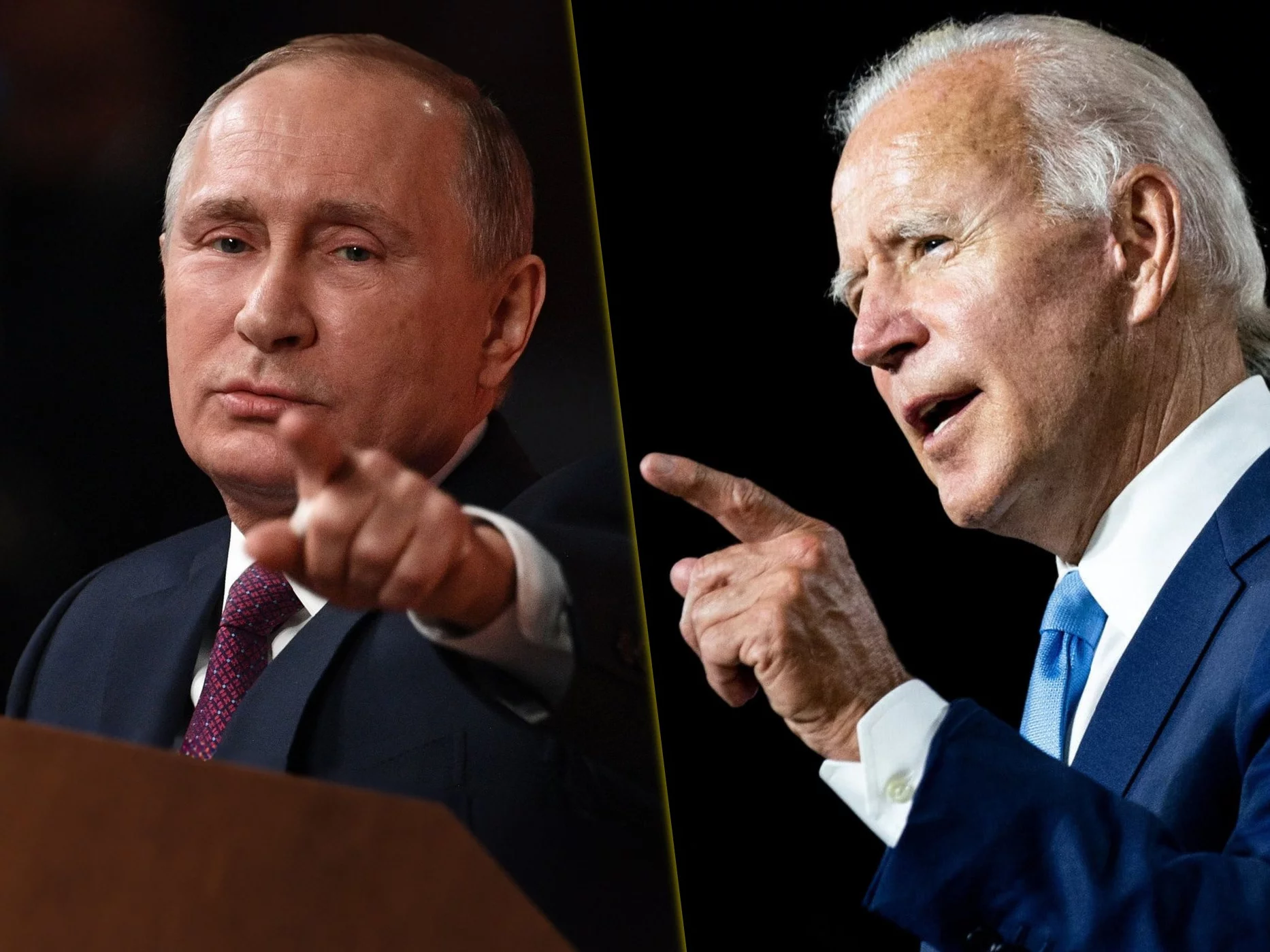 Władimir Putin, Joe Biden / zdjęcie ilustracyjne