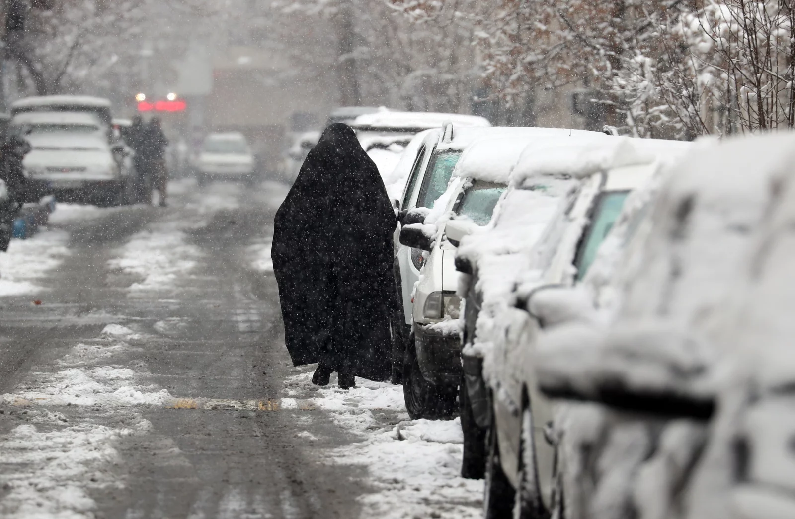Jedna z ulic stolicy Iranu - Teheranu